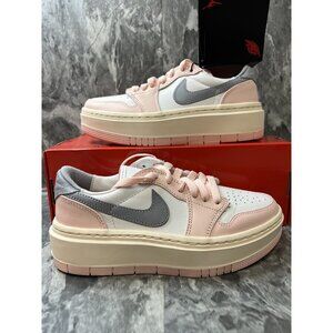 Air Jordan 1 Elevate Low Women Atmosphere/LT Steel Grey/White DH7004-600 SZ 10.5